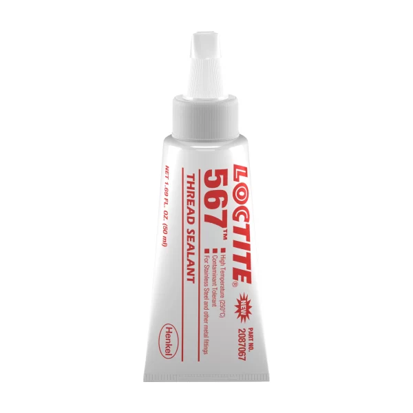 LOCTITE® 567 Sellador de roscas a alta temperatura